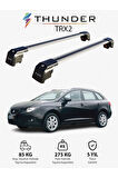 SEAT IBIZA ST 2010-2017 TRX2 Thunder Carrier Kilitli Ara Atkı Taşıyıcı Tavan Barı Siyah