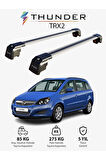 OPEL ZAFIRA B 2005-2011 TRX2 Thunder Carrier Kilitli Ara Atkı Taşıyıcı Tavan Barı Siyah