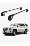 CADILLAC ESCALADE 2015-2020 TRX2 Thunder Carrier Kilitli Ara Atkı Taşıyıcı Tavan Barı Siyah