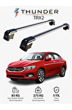 DODGE NEON 2015-Sonrası TRX2 Thunder Carrier Kilitli Ara Atkı Taşıyıcı Tavan Barı Siyah
