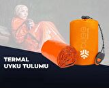 Termal Acil Durum Uyku Tulumu (90x210cm) - Düdüklü Taşıma Çantası