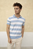 Renk Bloklu Polo Yaka Triko T-Shirt TRZ19120