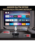 La Modena Premium Taşınabilir Ayarlanabilir Projeksiyon Projektör Cihazı 4K Görüntü Projeksiyon Portatif Projektör 1080P Destekli