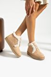 Kadın İçi Kürklü Kışlık Bot & Bootie TS1148