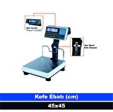 Meb 150 Kg 20 Gr Fiyat Hesaplamalı Katlanır Boyun Terazi (Onaylı)