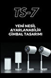 Wearfitpro TS7 Tripodlu Upgrade Android Taşınabilir Sinema Projeksiyon Wifili Gimbal Özellikli Akıllı Projektör Projeksiyon Cihazı