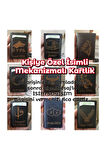 Kişiye Özel İsimli - Mekanizmalı Otomatik Kızaklı Kartlık Cüzdan - 7cm x 10cm