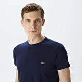 Lacoste Erkek Bisiklet Yaka Pamuk Slim Fit Erkek T-Shirt