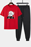 Uyguntarz Unisex Killua Zoldyck Baskılı 2'li Eşofman Takımı