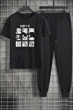 Uyguntarz Unisex Ken Kaneki Baskılı 2'li Eşofman Takımı
