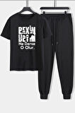 Uyguntarz Unisex Beyim Ne Derse O Olur 2'li Eşofman Takımı