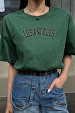 Uyguntarz Unisex Los Angles Tasarım Tshirt