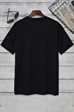 Uyguntarz Unisex Sevimli Kedi Tasarım T-shirt