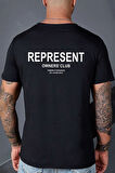 Uyguntarz Unisex Represent  Baskılı T-shirt
