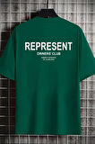 Uyguntarz Unisex Represent  Baskılı T-shirt