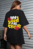 Uyguntarz Unisex Good things Tasarım Tshirt
