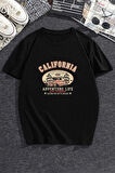 California Baskılı Tshirt