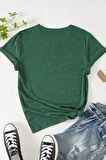 Uyguntarz Unisex Ateş Avatar Baskılı T-shirt