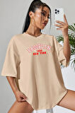 Uyguntarz Unisex Brooklyn Baskılı T-shirt