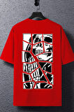 Uyguntarz Unisex Skullcracked Baskılı T-shirt
