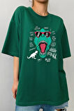 Uyguntarz Unisex T - Rex Baskılı T-shirt