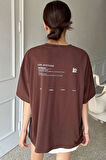 Uyguntarz Unisex Life Baskılı T-shirt