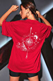 Uyguntarz Unisex Pusula Baskılı T-shirt