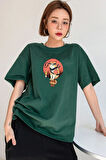 Uyguntarz Unisex Shinobi Baskılı T-shirt