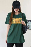 Uyguntarz Unisex Shimmer Baskılı T-shirt