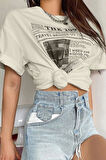 Uyguntarz Unisex The 1997 Travel Baskılı T-shirt