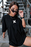 Uyguntarz Unisex X Baskılı T-shirt