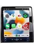 Renault Clio 5 Tesla Ekran 2020-2023 Arası 4+64 Carplay Android Auto Multimedya Navigasyonlu Teyp 