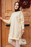 Bej Tesettür Tunik 30644BEJ