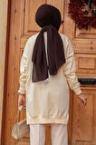 Bej Tesettür Tunik 30644BEJ