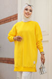 Sarı Tesettür Tunik 30644SR