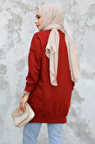 Bordo Tesettür Tunik 30644BR