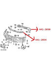 1997-2001 Honda Crv Ön Tampon Demiri Üst (Tw) (Adet) (Oem No:71141S10010Zz) TST11000