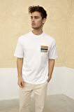 Erkek Sol Cep Detaylı Regular Fit Bisiklet Yaka T-Shirt