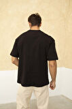 Erkek Sol Cep Detaylı Regular Fit Bisiklet Yaka T-Shirt