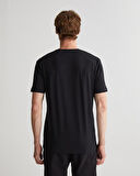 Gant Bisiklet Yaka Pocket Neck T-Shirt