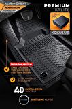 DFM Rich 4D Havuzlu Oto Paspas Maximum TT GRİ
