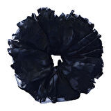 Siyah Tül Topuz Tokası