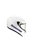 Tek Renk Bridgestone (bridgestone Helmet Stickers) Kask Sticker Etiket Modeli