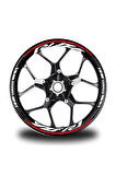 Yamaha R1 Takım Jant Sticker Etiket