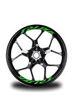 Yzf R1  Yazılı 8Li Jant İçi Yazı Sticker Etiket
