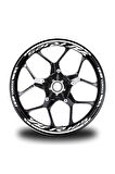 Turuncu Yamaha Mt 09 Takım Jant Sticker Etiket