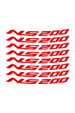 Bajaj Pulsar NS200 Jant İçi Sticker Etiket Modeli