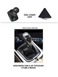 ford mondeo titanium  sedan 2017 Uyumlu Araç,Araba,Oto vites körüğü siyah dikiş