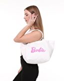 BARBIE BASKILI TOTE ÇANTA