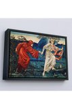 Ahşap Çerçeveli John Henry Dearl'Un Yolcuya Liderlik Etmeyi Seviyorum Tablosu-7031